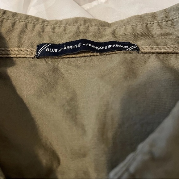 VTG Marithe Francois Girbaud Button Up Shirt Cotton Green Men’s XXL - Picture 4 of 7